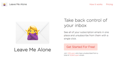Leave Me Alone