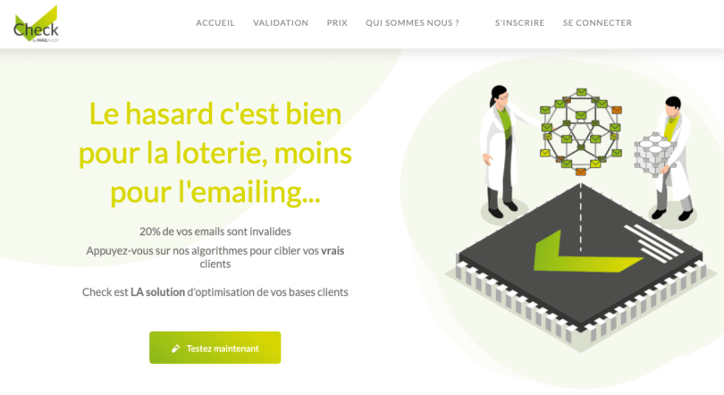 vérifier les mails