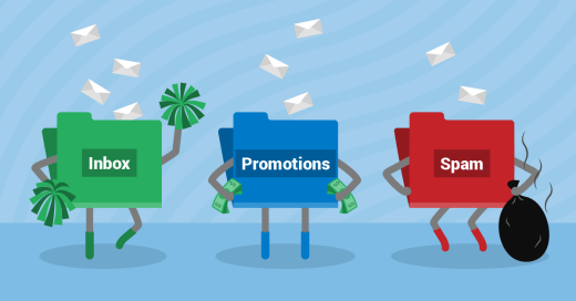 InBox, Spam ou promotions. Dans quel onglet Gmail atterrissent vos emails. 1