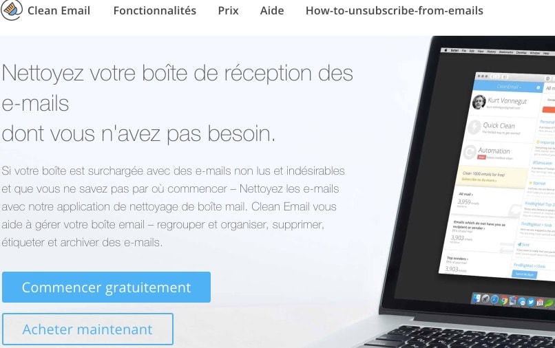 Clean email. Faire le ménage dans sa boîte mail 1