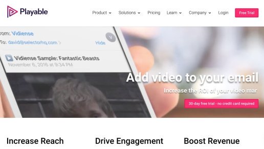 video dans email