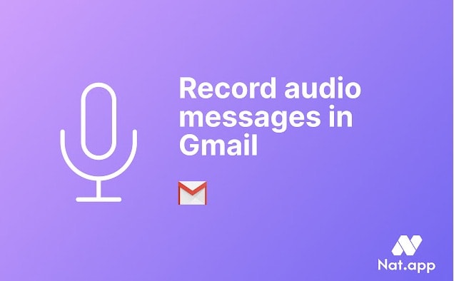 message audio