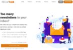 Recapmail. Rassemblez toutes vos newsletters dans un recapitulatif par mail 1