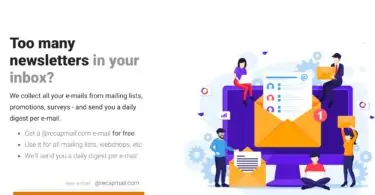 Recapmail. Rassemblez toutes vos newsletters dans un recapitulatif par mail 3