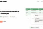 PostSheet. Envoyer des mails personnalisés à partir d'un tableur 1
