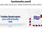 Bookmarks Email. Recevez vos tweets favoris par eMail 1