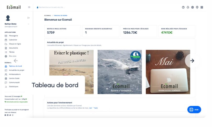 Mail ecologique