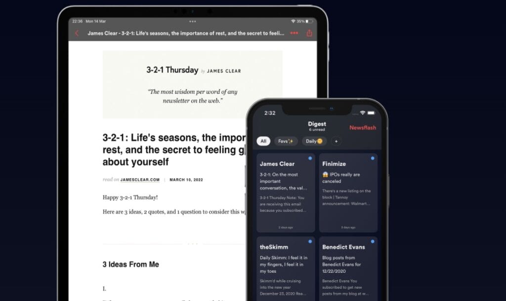 boite aux lettres pour newsletters