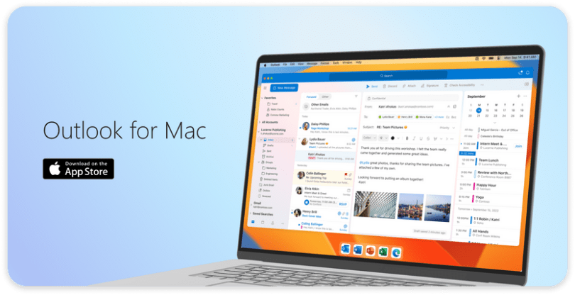 Outlook pour mac