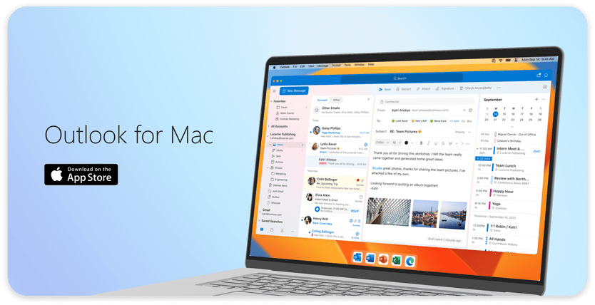 Outlook pour mac