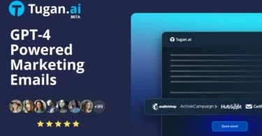 Tugan. Créer des emails marketing avec l'intelligence artificielle 1