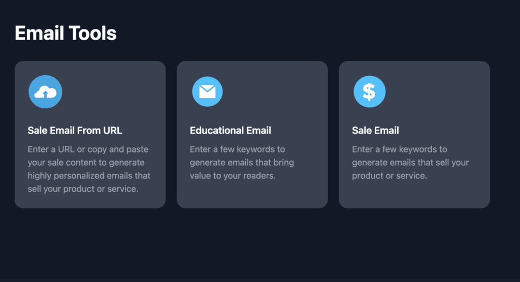 Mails avec IA