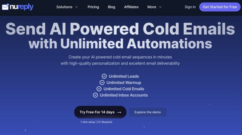 Nureply pour le cold emailing