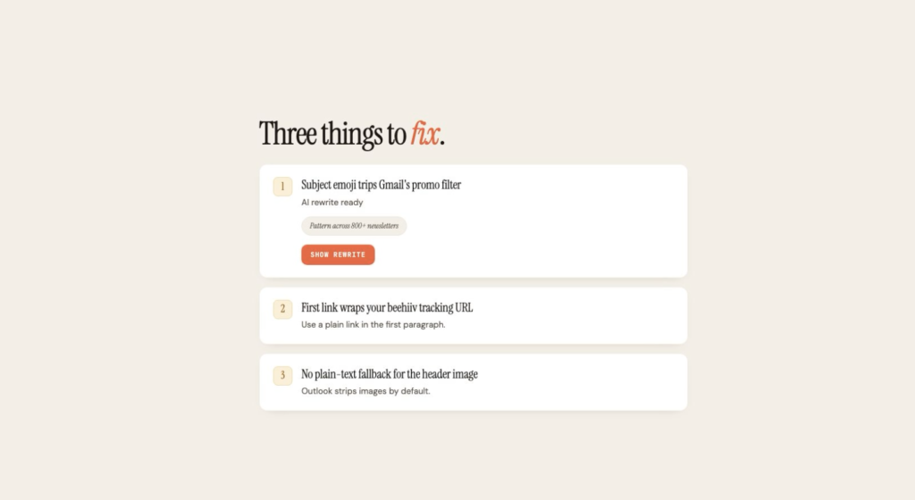 test email newsletter